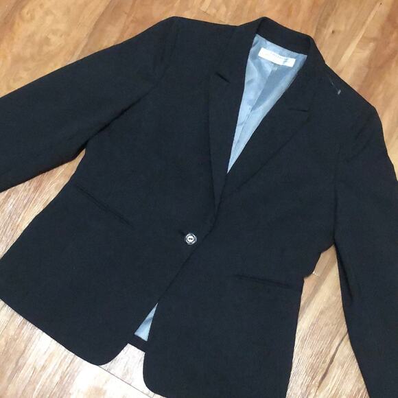 NWOT Tahari Arthur S. Levine Pinstripe Blazer Size LP - Picture 1 of 11